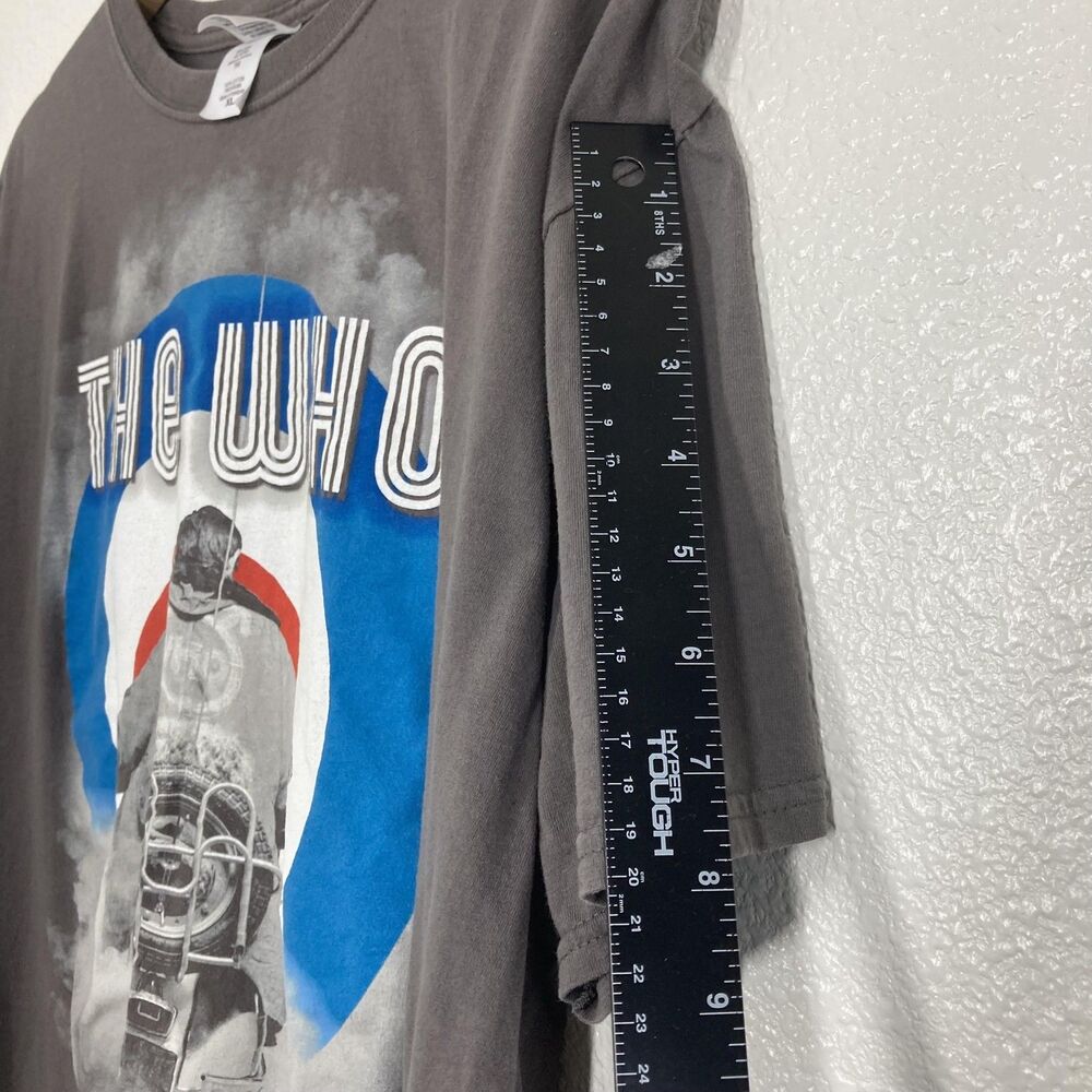 The Who Quadrophenia Shirt Mens XL Gray 2012 2013 Tour Band Rock Tee Graphic - Picture 8 of 16